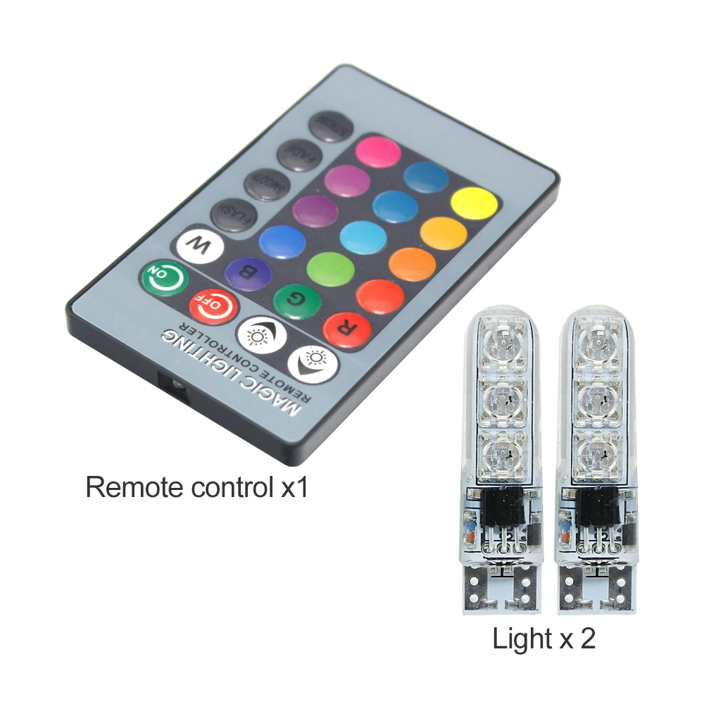 12v автомобильный RGB светильник