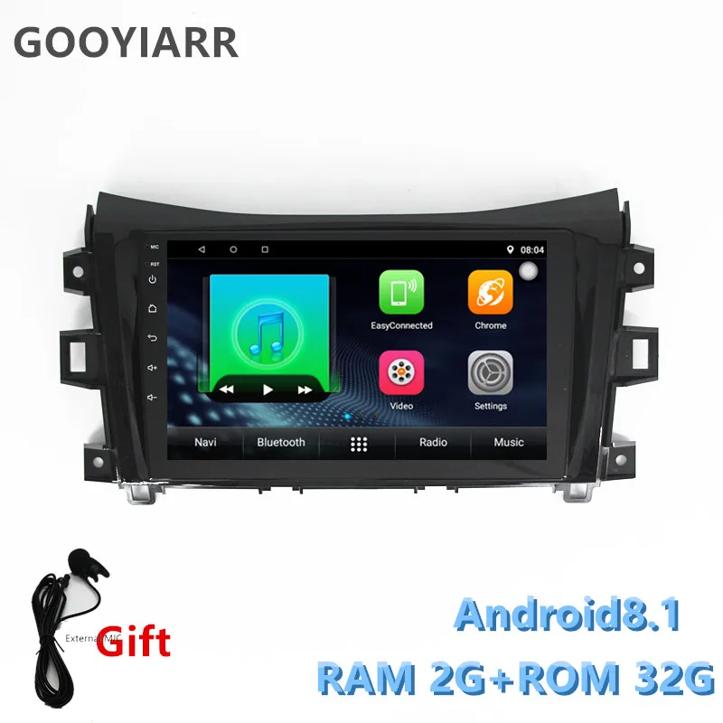 

2din Car Android8.1 stereo radio gps navigation player For Nissan navara np300 2011-2018 with WIFI FM Bluetooth mirror-link