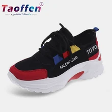 Taoffen/Стильные дышащие повседневные кроссовки из сетчатого материала; Лидер продаж; классические женские кроссовки для прогулок и бега; Повседневная Брендовая обувь; женская спортивная обувь; Размеры 35-40