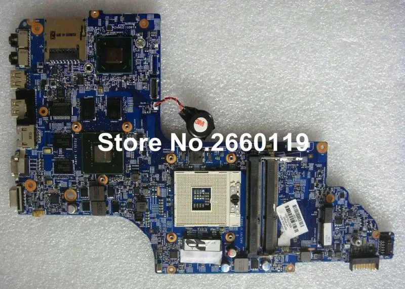 laptop motherboard for HP DV6-7000 682171-001 system mainboard fully tested and working well