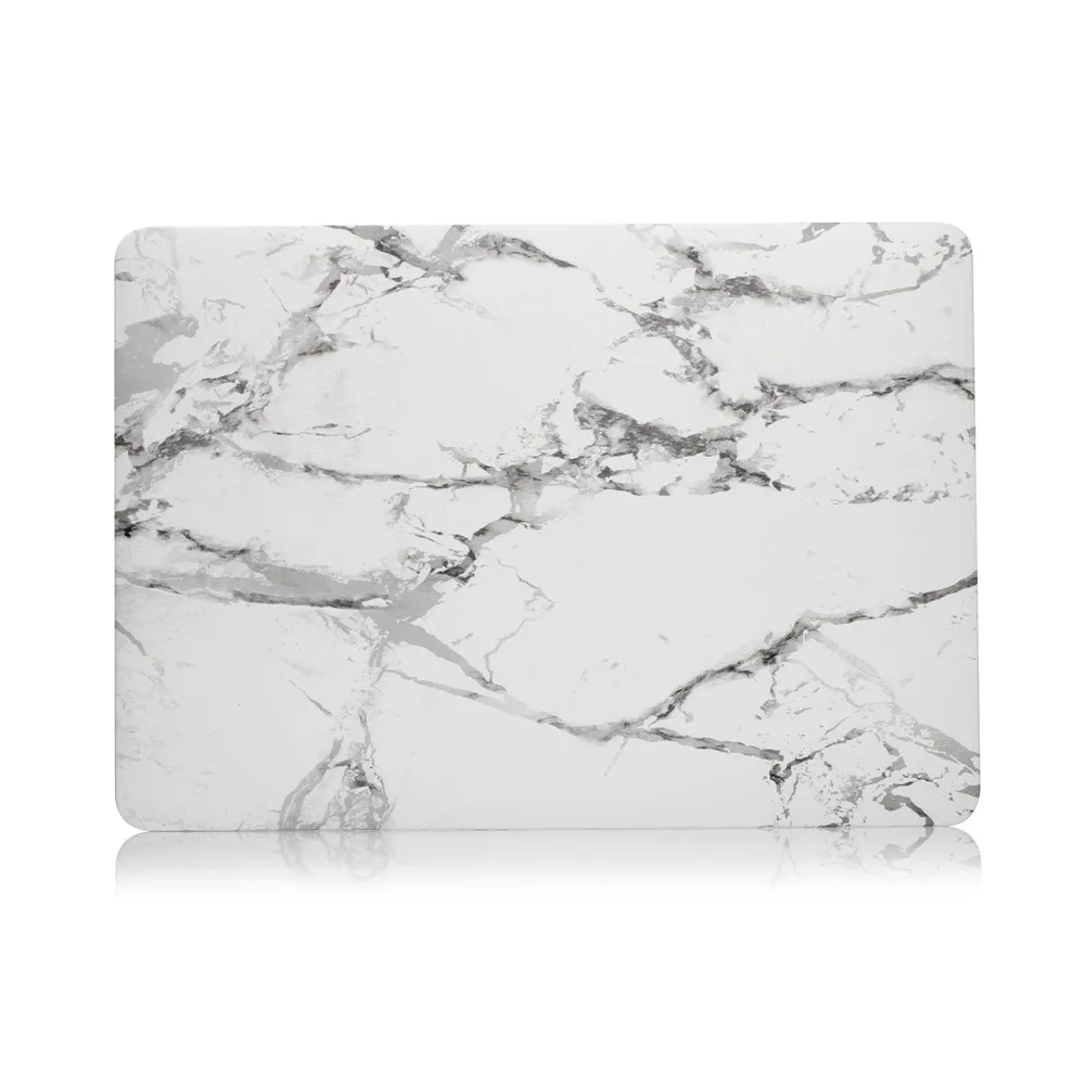 White Black Чехол для ноутбука MacBook Air Pro retina 11 12 13 15 для Apple MacBook 13,3 дюймов с сенсорной панелью - Цвет: White Black