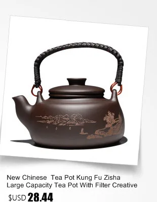 Yixing НЕОБРАБОТАННАЯ руда темно-красный эмалированный керамический чайник знаменитый Полный ручной чайный набор подарок оригинальность