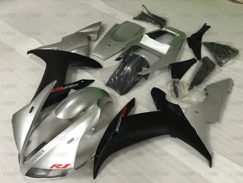 

for YAMAHA YZFR1 2004 - 2006 Plastic Fairings YZF R1 2004 Fairing YZF1000 R1 05 06 Silver Black Body Kits