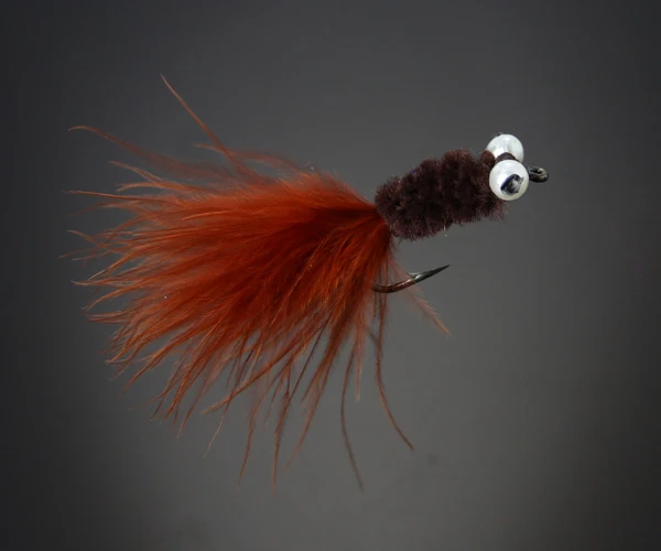 H010-Marabou Damsel Boobies Tadpole Woolly Buggers Trout Fly Fishing Flies- (5)