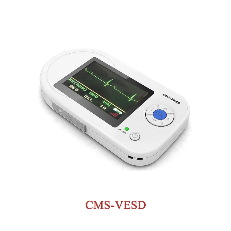 

Free Shipping CMS-VE LCD Color Display Multi-function CONTEC CMS-VESD Visual Digital Stethoscope SPO2 PR Electronic Diagnost