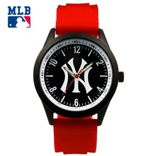 MLB NY series fashion sport lover font b watch b font big face waterproof wristwatch silicone