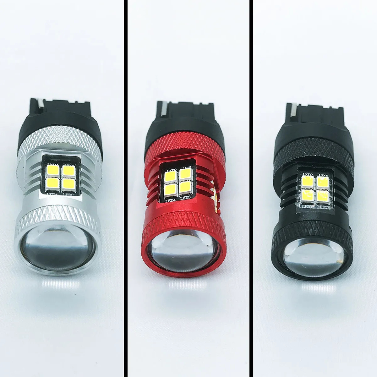 

1PC Car T20 7440 LED 12V/24V Reverse Lights Turn Signal Light White/Amber LED Light Car Accessories For Honda Accord 2014/2015