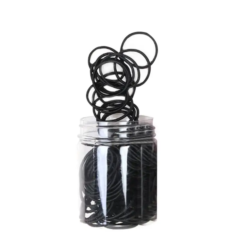 Cute Children's Hair Ring 100 PCS Head Rope Does Not Hurt Hair Princess Seven Color Rubber Band Hair Ring High Elasticity Band