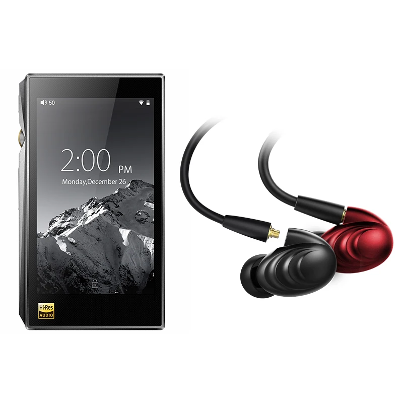 

Bundle Sale of FiiO Portable Hi-Res Music Player X5 MKIII With FiiO Triple Driver Hybrid In-Ear Headphone F9