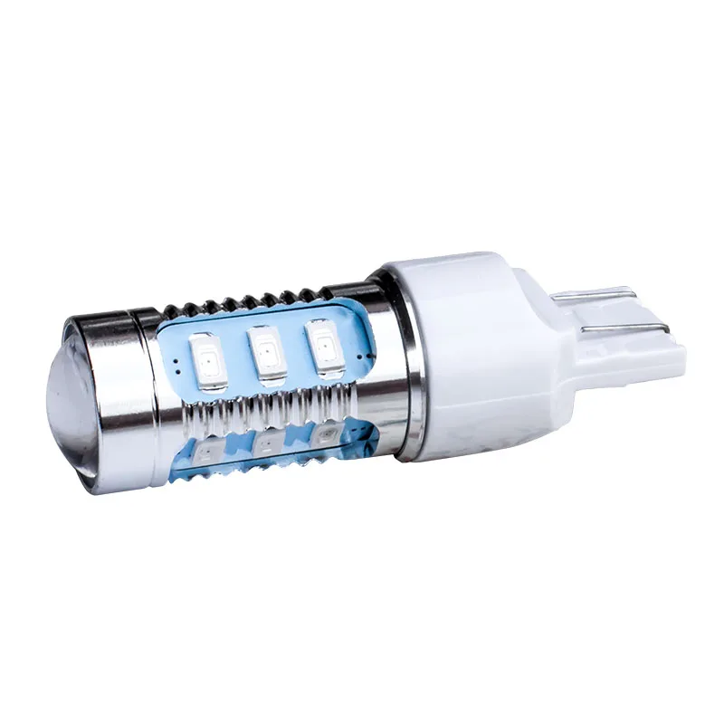 2 шт. T20 7443 W21/5 Вт Высокий Яркий 12 SMD 5730 светодиодный задний стоп светильник для