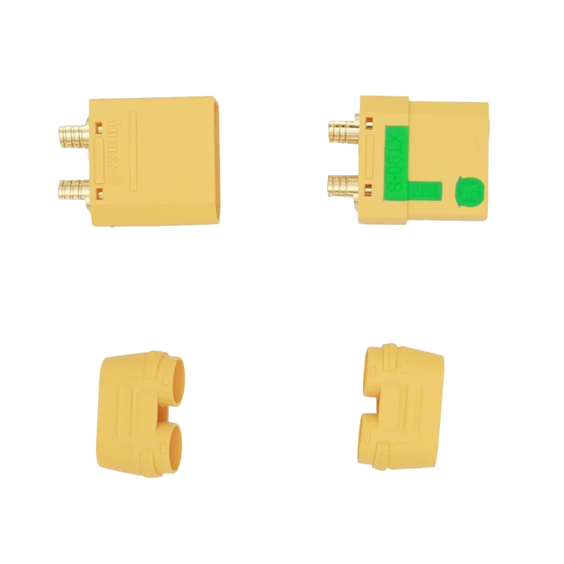 1pair Original Amass XT90HS XT90H XT90S 40A 90A Male Female Bullet Connectors Plugs 24K Gold Plating