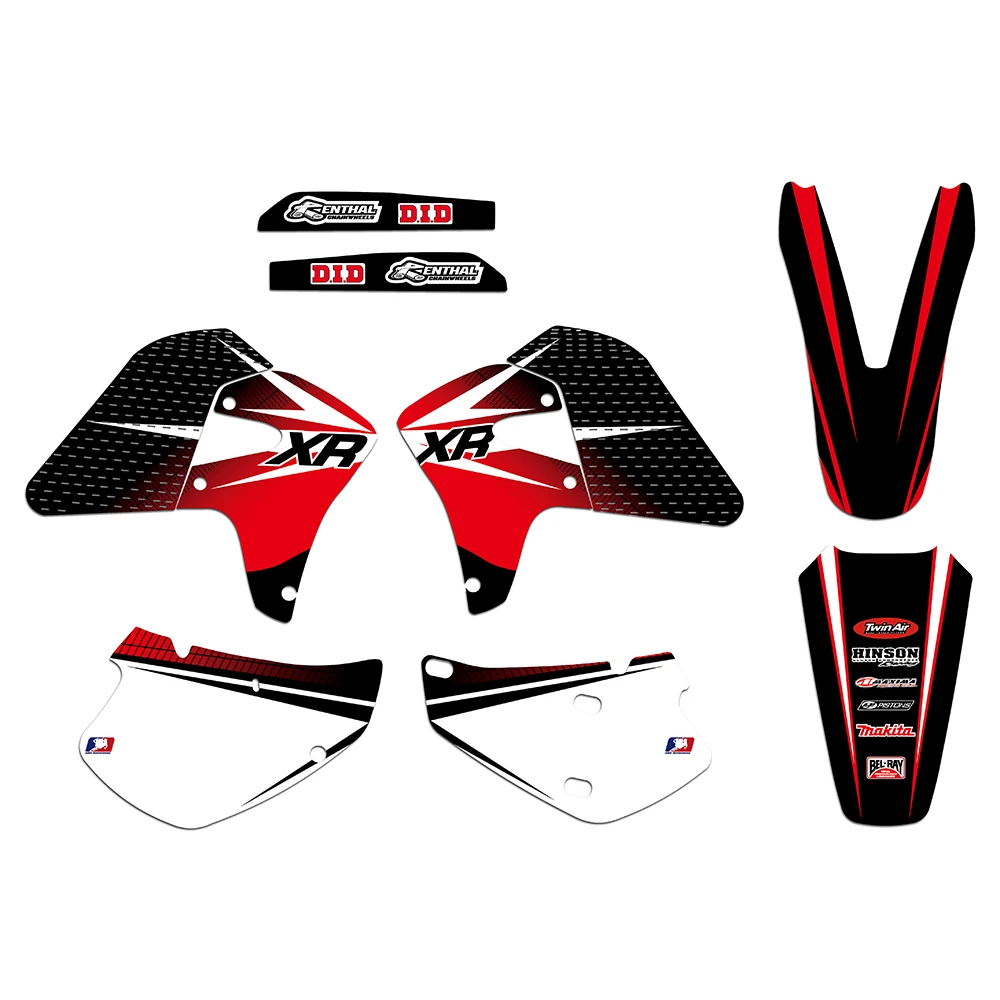 Decalques para Honda Adesivos 2000 2001 2002 04 05 06 07 08 2009 2010 Xr650r xr 650 r
