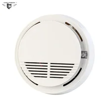 433 МГц беспроводной детектор дыма для пожарной сигнализации датчик может работать с GSM сигнализацией(2 шт SM-100