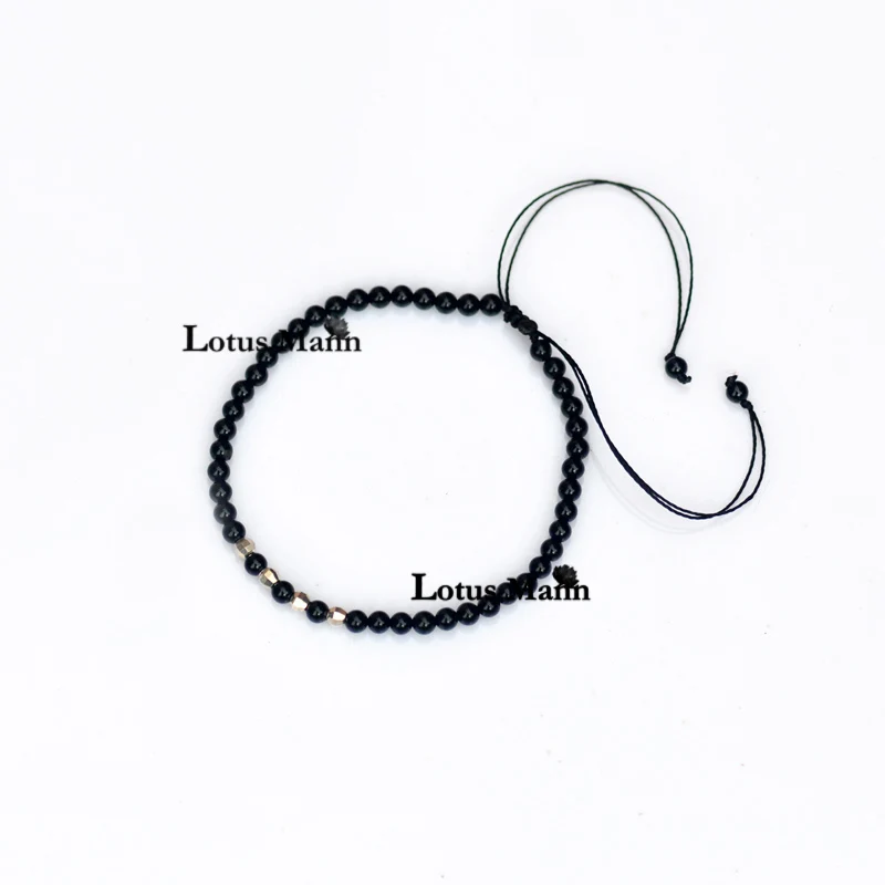 

Fine silver beads small series bracelet