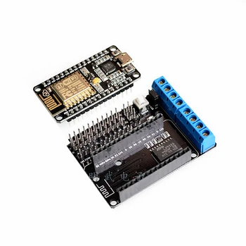 

2pcs/1set NodeMCU+Motor Drive Expansion Board ESP Suite ESP12E Lua WiFi Smart Car For Arduino