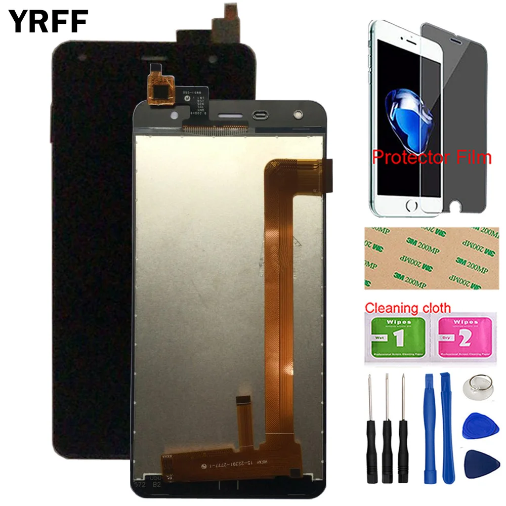 ЖК дисплей 5 дюймов для Fly Cirrus 11 FS517 сенсорный экран дигитайзер Защита