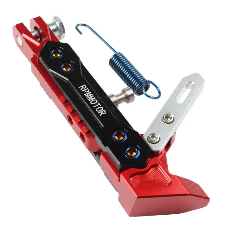 High Quality Motorcycle Cnc Kickstand Kick Stand Length Adjustable With