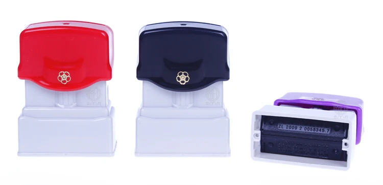 

Customized Photosensitive colorful Name stamp for signet personal bank seal signature stamp DIY Scrapbook Decoration