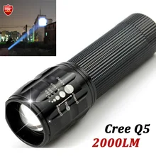 1pcs lanterna High quality brand Portable led flashlight 3xAAA battery tactical lantern torch cree penlight free shipping
