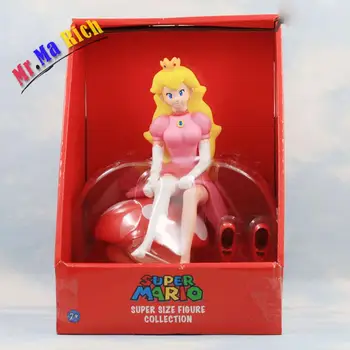 

Super Mario Principessa Peach Seduta Funghi 20 Cm Pvc Action Figure Giocattolo Con Il Pacchetto Scatola Originale