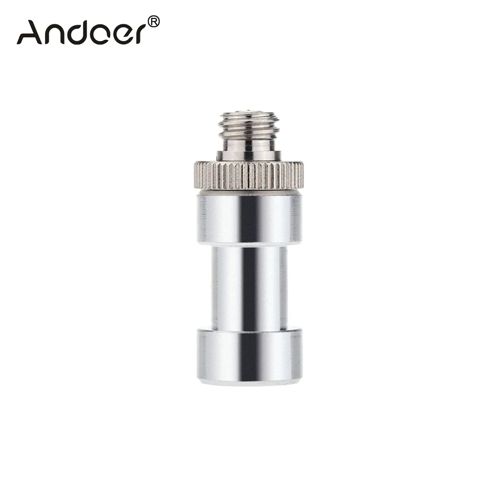 

Andoer 1/4" 3/8" Tripod Screws to Light Stand Umbrella Camera Holder Adapter