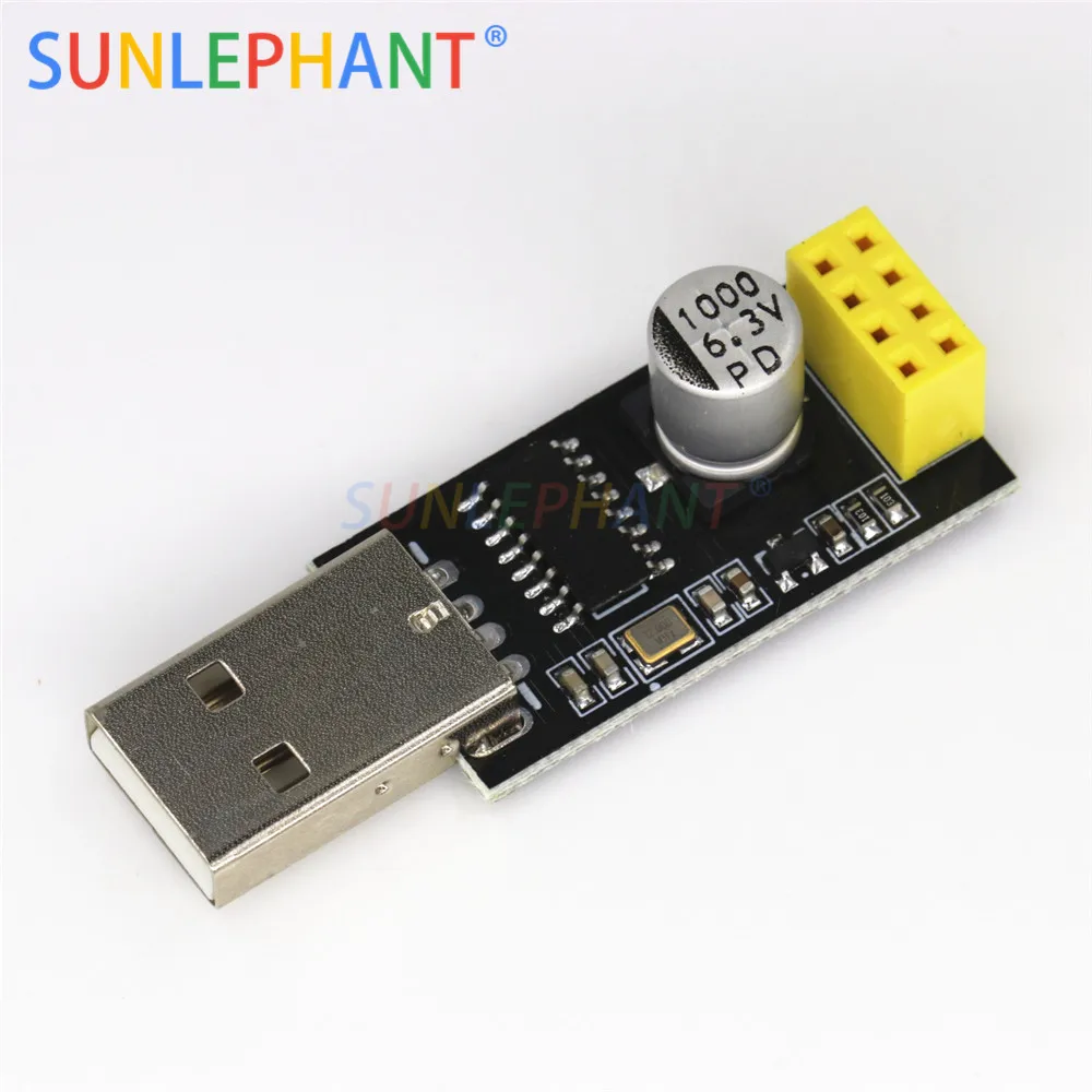 CH340 USB к ESP8266 ESP 01 Wifi модуль адаптер компьютер телефон Беспроводная связь