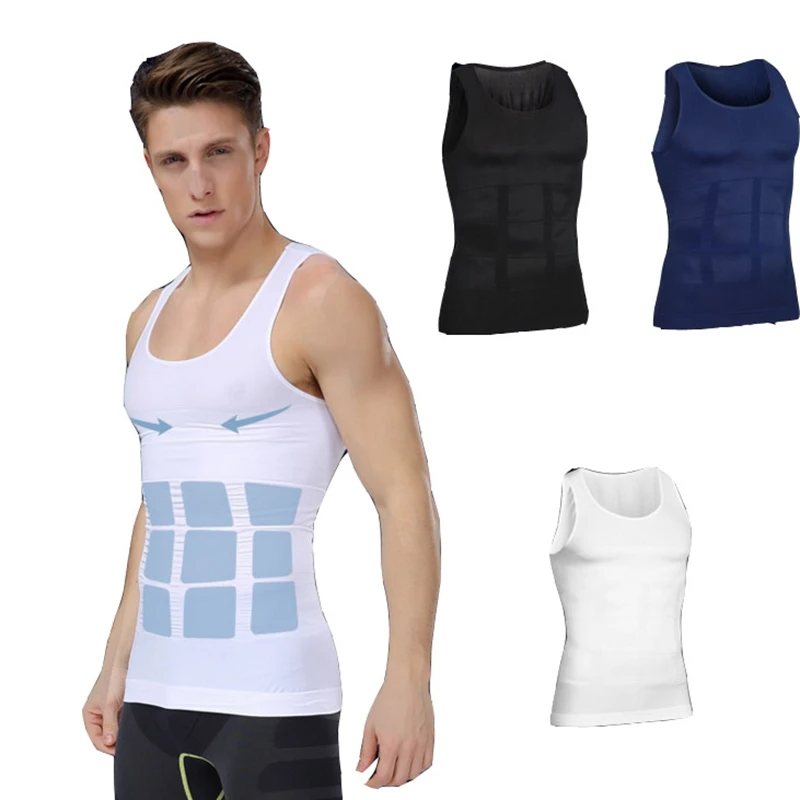 Shapewear Men Slimming Body Shaper Waist Trainer Corset Beer Tummy