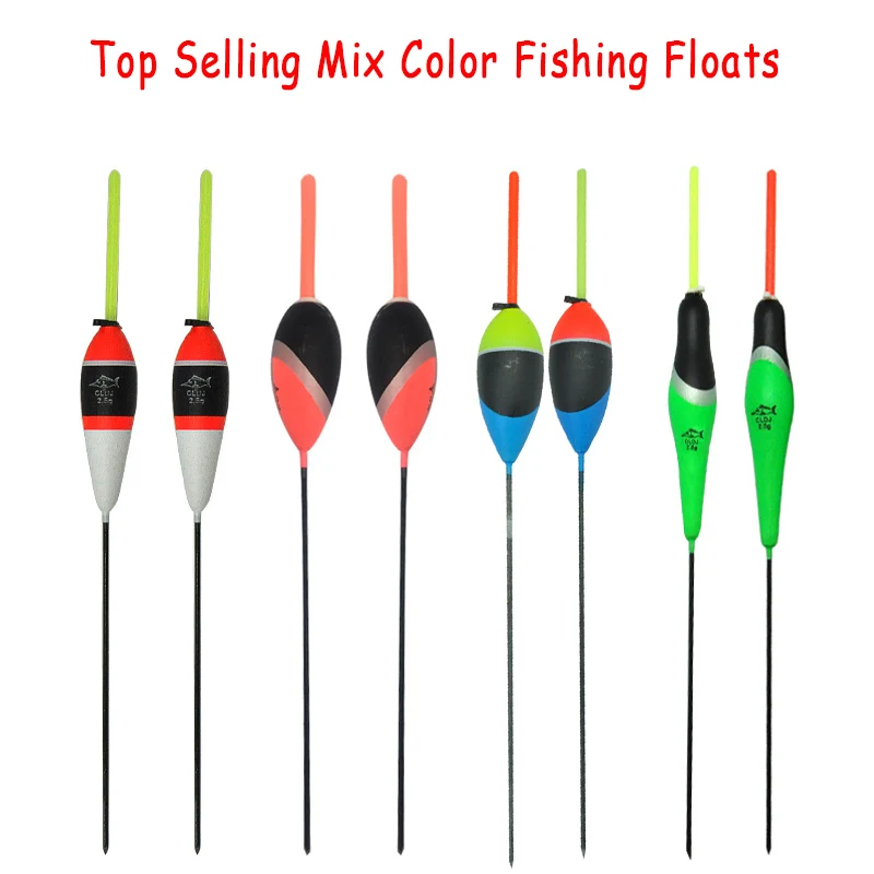 

10pcs/lot 2.5 Carp Fishing Float Fishing Accessory Sea Fishing Floats Vertical Buoy Float Bobbers Stick For Fish Tackle Vertical