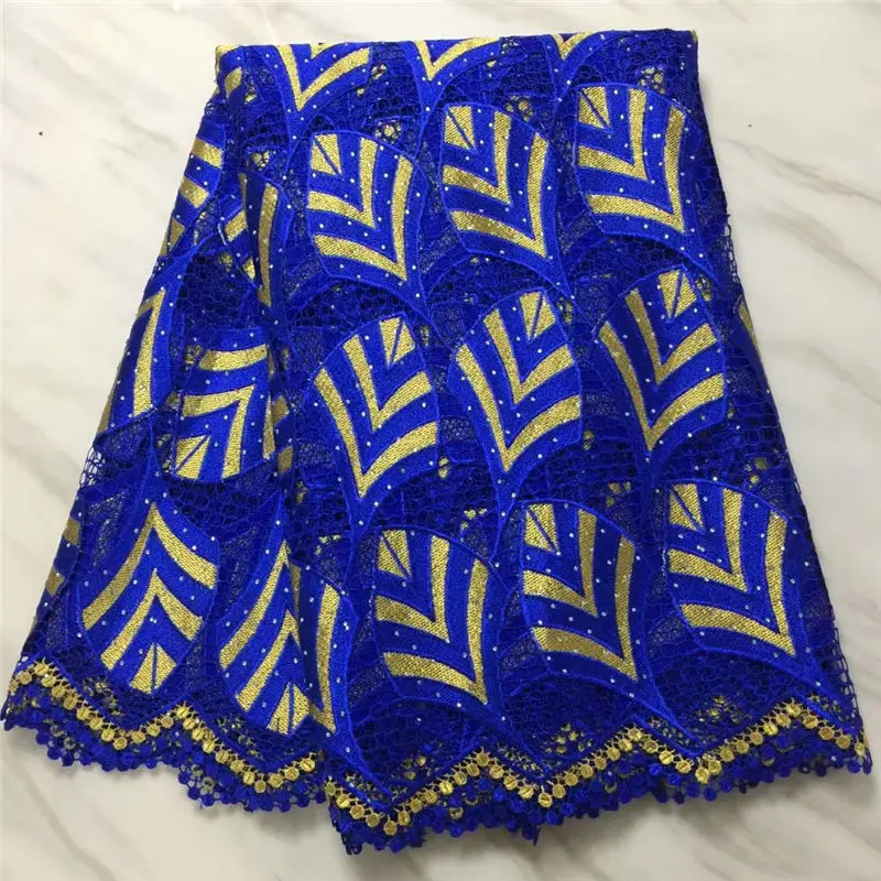 

High quality african lace fabric cord lace Latest guipure lace fabric with stones GL1011