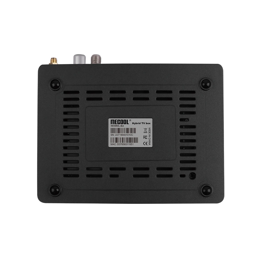 ТВ приставка Mecool K6 DVB T2 Android Hisilicon Hi3798M 2 Гб 16 S2 64 бит 4K 4/5 ГГц двойной Wifi BT4.1 USB3.0 Sep Top