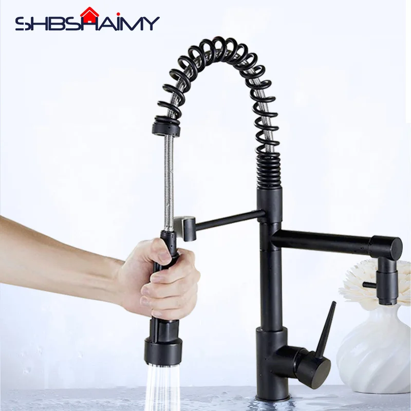 SHBSHAIMY Pull Down Kitchen Sink Faucet Spray Nozzle Water Faucet