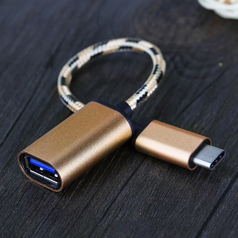 

Type-C USB C OTG Cable USB 2.0 Type Female Adapter Connector