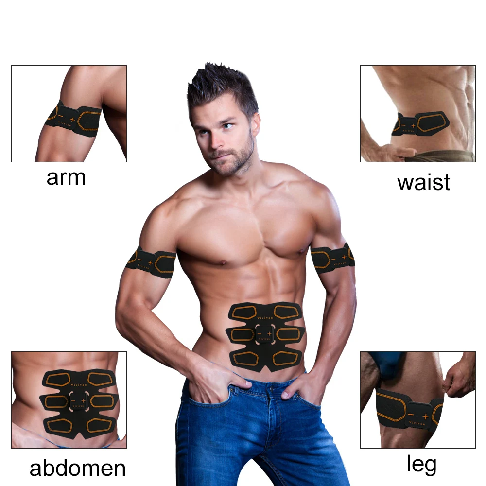 Muscle Toner Abs Simulator Abdominal Toning Belt Muscle Trainer ABS EMS