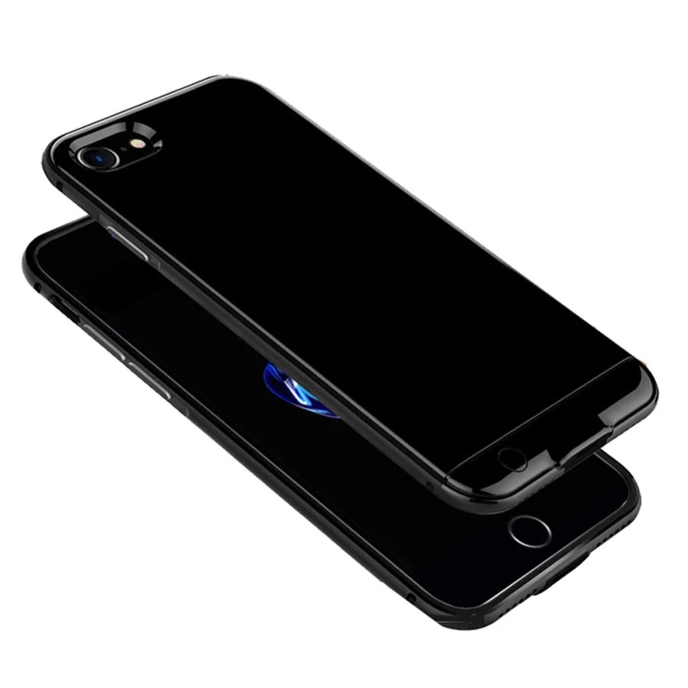 For Iphone 7 Plus Power Case 4000 mAh Metal Shell Battery Charger Cover Smart For Iphone 7 Plus Power Case 5.5 Inch Capa