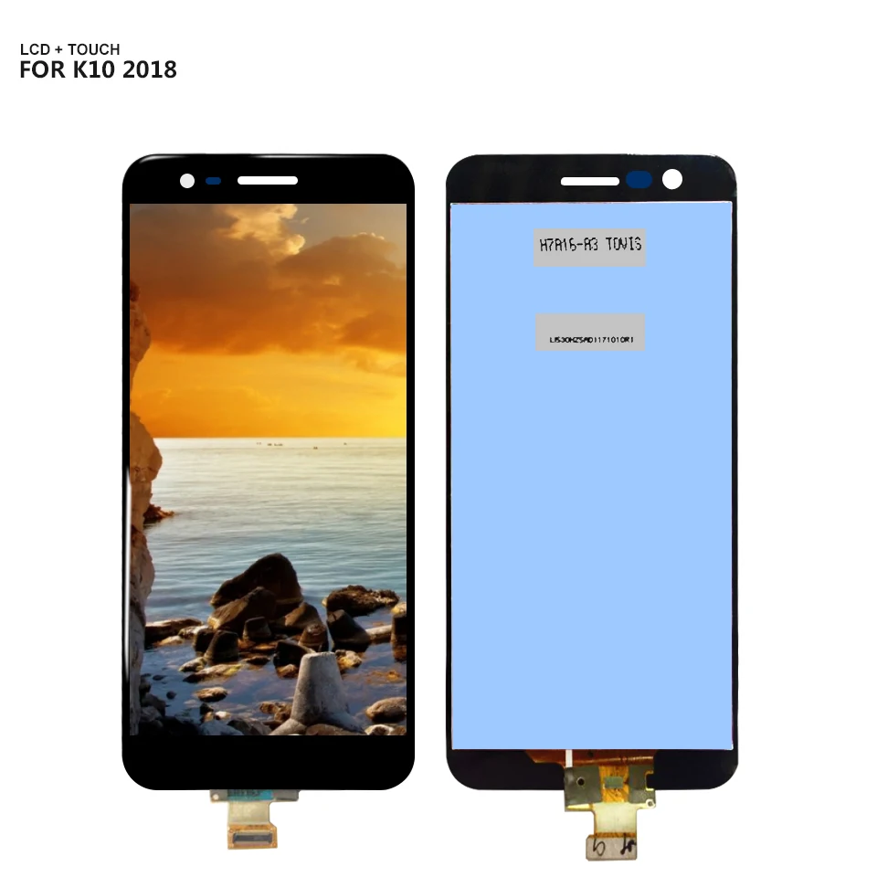 

For LG K10 2018 Touch Screen Digitizer LCD Display Assembly with Frame Replacement +Tools Free Shipping