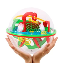 Лабиринт мяч игрушка Большой размер 100 шагов 3d волшебный Интеллект лабиринт куб мяч головоломка игры детские развивающие игрушки