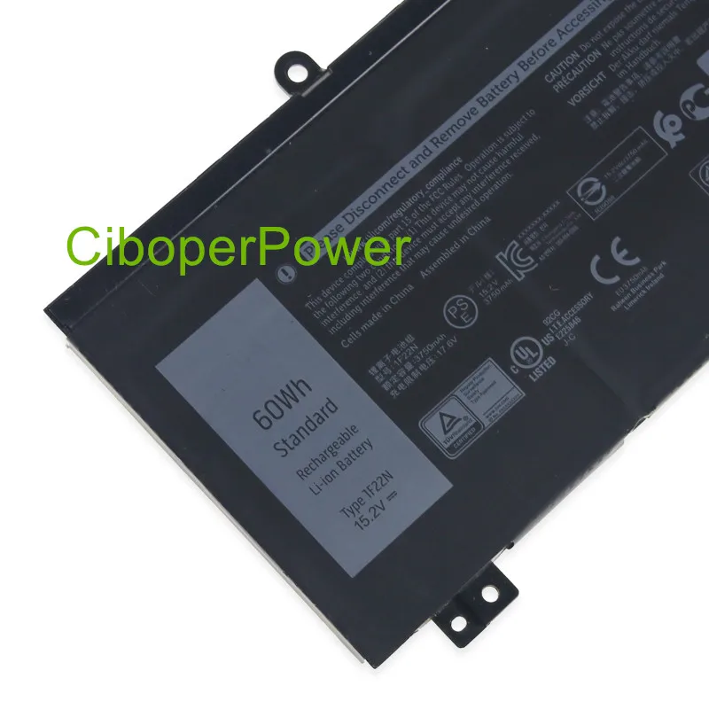 tipo de Bateria do Laptop Original para 2021 Orion 60wh M15 1f22n 15.2 v - Imagem 2