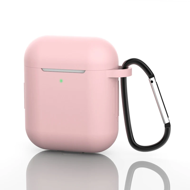 Мягкий жидкий силиконовый Bluetooth беспроводной чехол для наушников, защитная крышка, аксессуары для Apple Airpods 1/2, зарядная коробка