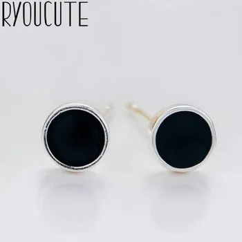 

Bijoux 2019 Bohemian Round Earrings Ladies Silver Color Earrings for Women Wedding Statement Jewelry Pendientes