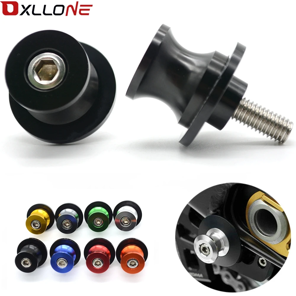 

motorcycle accessories Motorcycle CNC Swingarm Sliders Spools For SUZUKI GSXR 2006 GSXR 600 K6 GSXR 750 GSXR 1000 K7 K9 GSXR1000