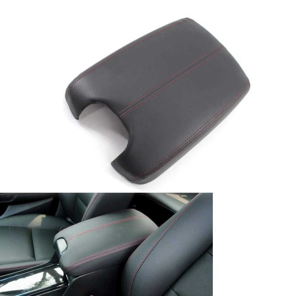 Black Armrest Center Cover +console Lid For Honda Accord New 0812 Red