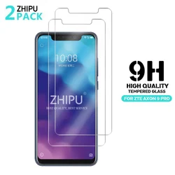 На Алиэкспресс купить стекло для смартфона 2 pcs/lot 2.5d 0.26mm 9h premium tempered glass for zte axon 9 pro screen protector protective film for zte axon 9 pro 6.21
