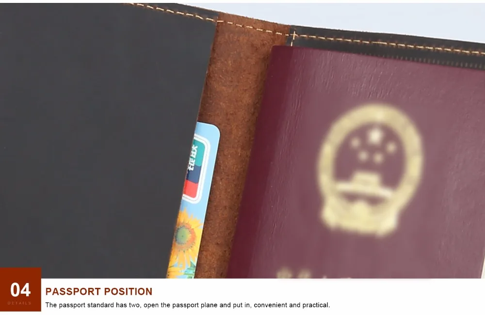 Для мужчин из натуральной кожи Обложка для паспорта путешествия держатель для карт кредитной держатель для карт мужской с отделением для паспорта, Винтаж бумажник Для мужчин кошелек, новинка