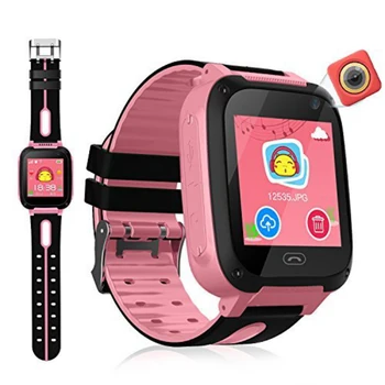 

GPS Tracker Kid Camera Smart Watch Mirco SIM Calls Anti-Lost LBS SOS Location Alarm for iPhone iOS Android Children Smartwatch Y