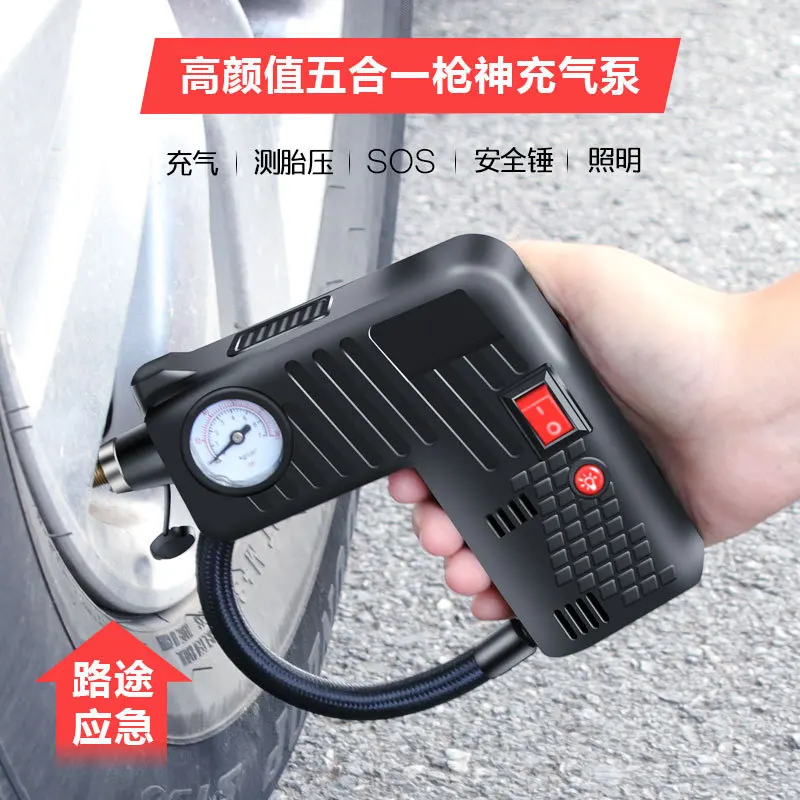 Multi-function Car Tire Air Compressor Pump 12v Air Pump Line Length 3 Meters Electric Car Tire Pump Multi-function Car Tire Air Compressor Pump 12v Air Pump Line Length 3 Meters Electric Car Tire Pump