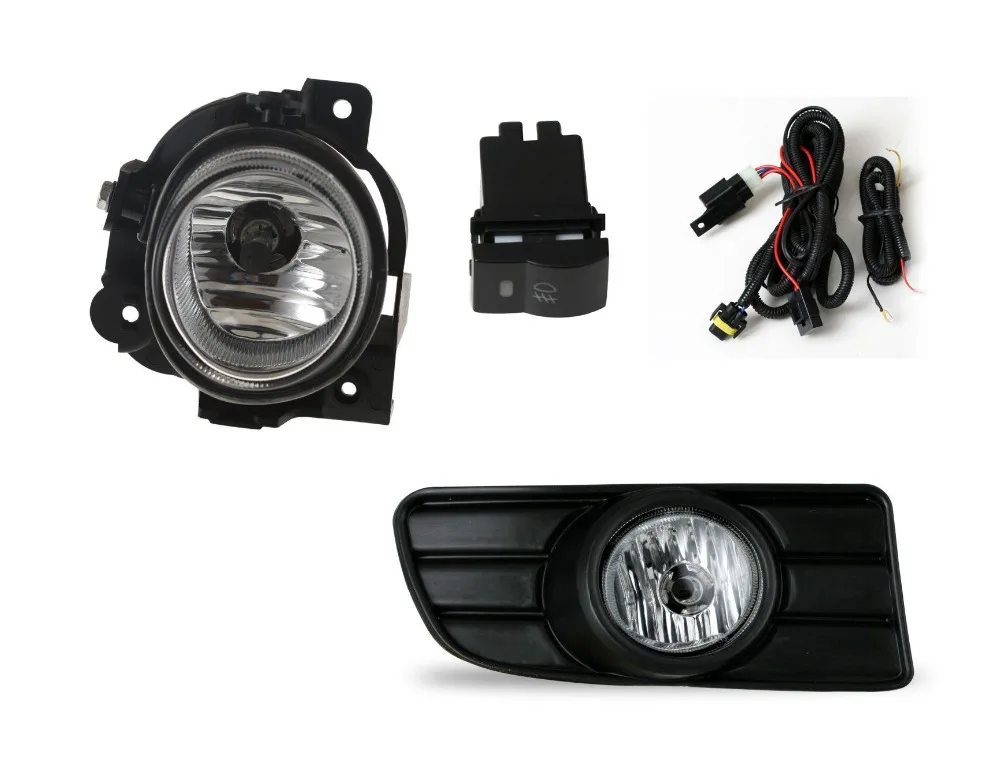 

car accessories fog light for Mazda BT-50 2006-2007 halogen fog lamp H11 12V 55W with wiring kit and switch shipping free