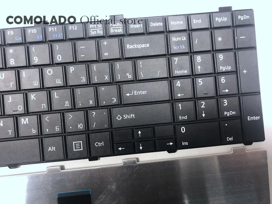 US Laptop Keyboard For FUJITSU LIFEBOOK AH530 AH531 NH751 Black Laptop Keyboard US Layout -2