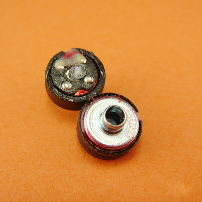 

2 pcs 8mm speaker unit DIY earphone ear unit HIFI unit for repair headset(1 pair =2 pcs)