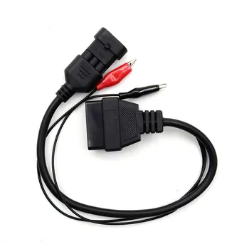 

5-20pcs Car cable for Fi*at 3 Pin to 16 Pin OBDII OBD2 connector Adapter Auto Car Cable obd 3pin Diagnostic Cable