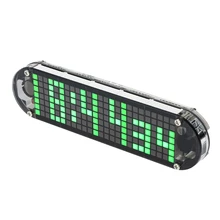 DS3231 многофункциональные часы-будильник светодиодный точечно-матричный эффекты анимации «сделай сам комплект подарки